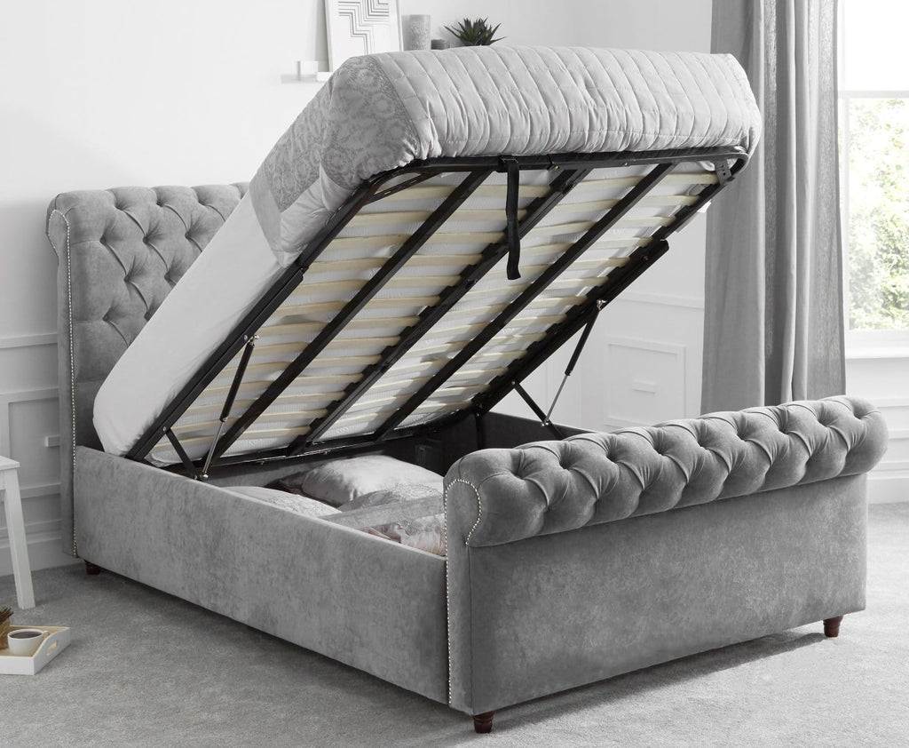 Ottoman Storage Bed: Do Mattresses Slip?