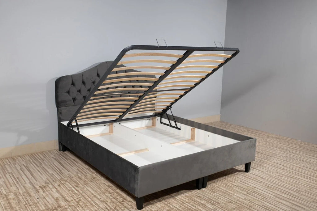 DIY Bed Frame With Storage Ideas & Examples