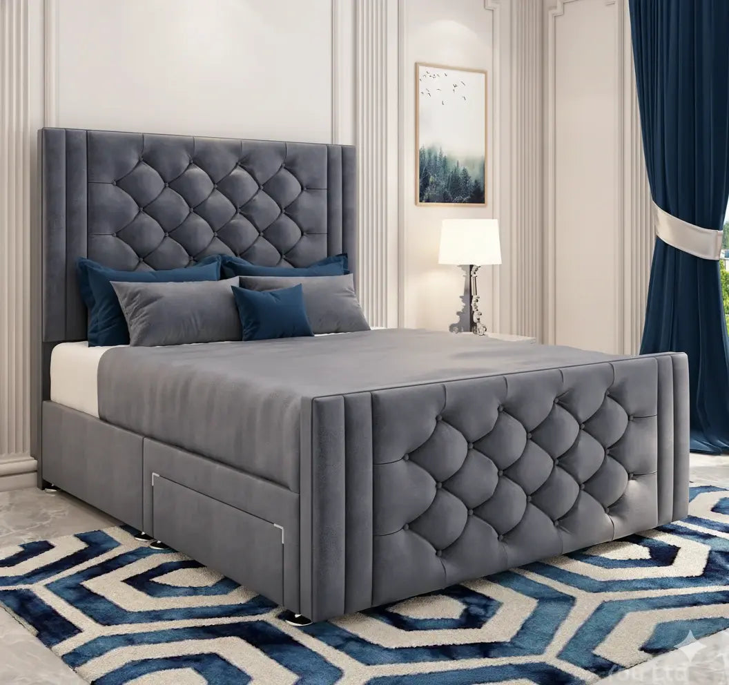 How a Milan Divan Bed Enhances Bedroom Aesthetics and Storage Functionality